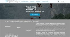 Desktop Screenshot of pacte-civique.org