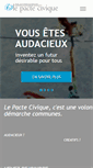 Mobile Screenshot of pacte-civique.org