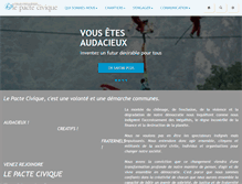 Tablet Screenshot of pacte-civique.org